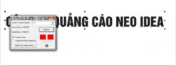 Chữ đèn led Resin