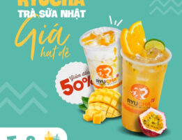 Poster trà sữa đẹp – Thiết kế và in ấn theo yêu cầu